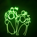 Glow in dark Pvc